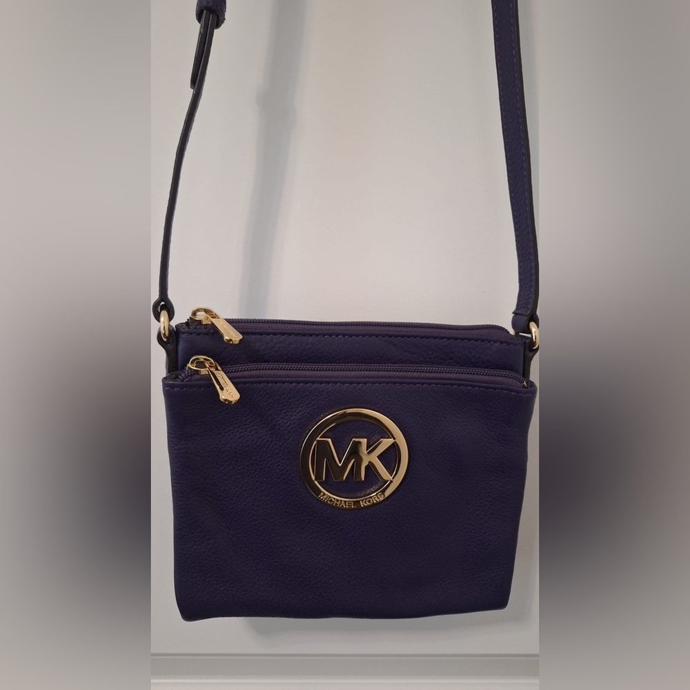 Michael Kors Purple Crossbody Bag